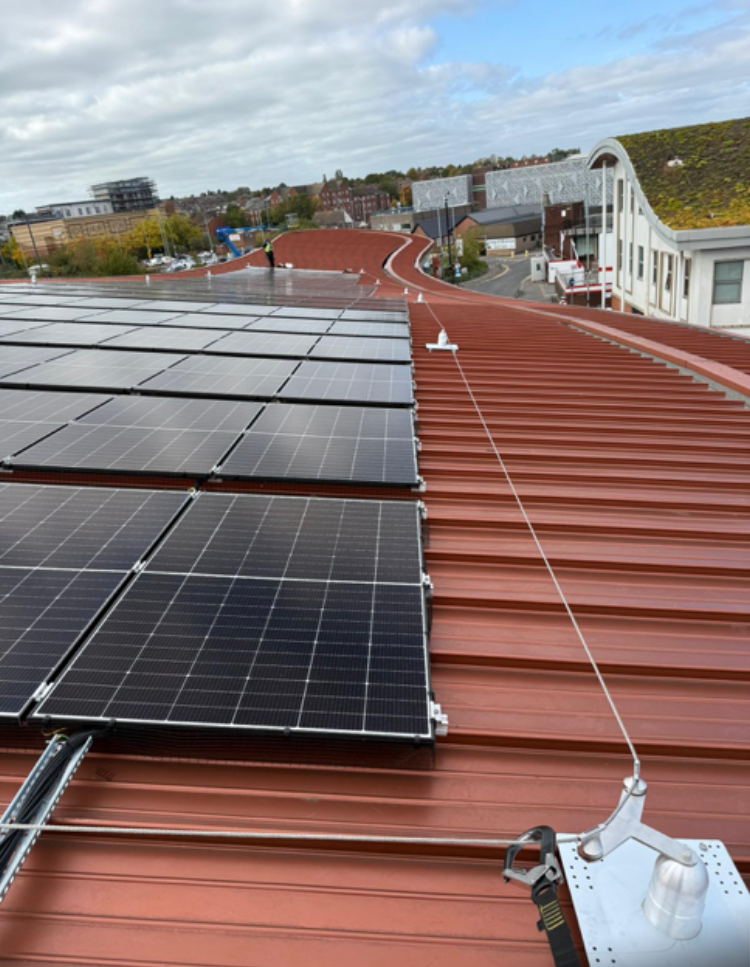 Mansfield Interchange PV Panels 04