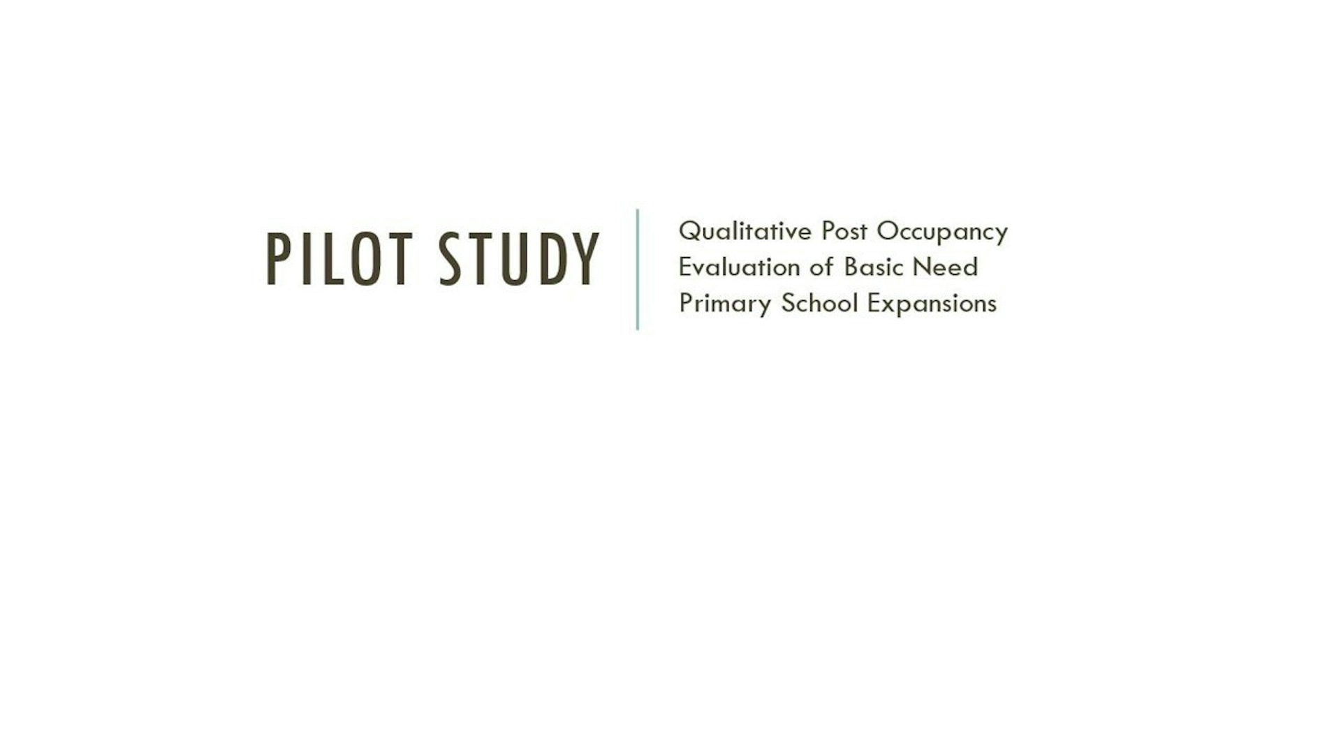 Pilot study 2