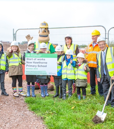 Bestwood Turf cutting 8
